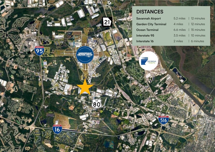 More Photos Of 100 Distribution Dr, Savannah Land For Sale
