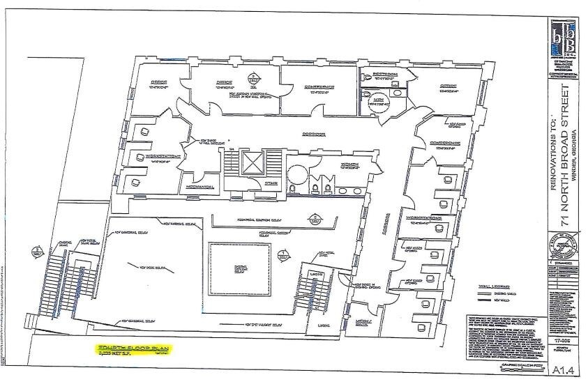 More Photos Of 71 N Broad St, Winder Office Residential For Lease