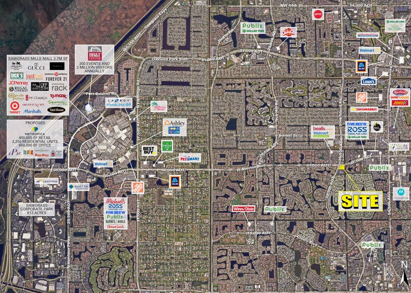 More Photos Of 1790 N Pine Island Rd, Fort Lauderdale General Retail For Sale