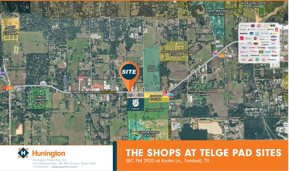 Primary Photo Of FM 2920 at Krahn Ln, Tomball Land For Lease
