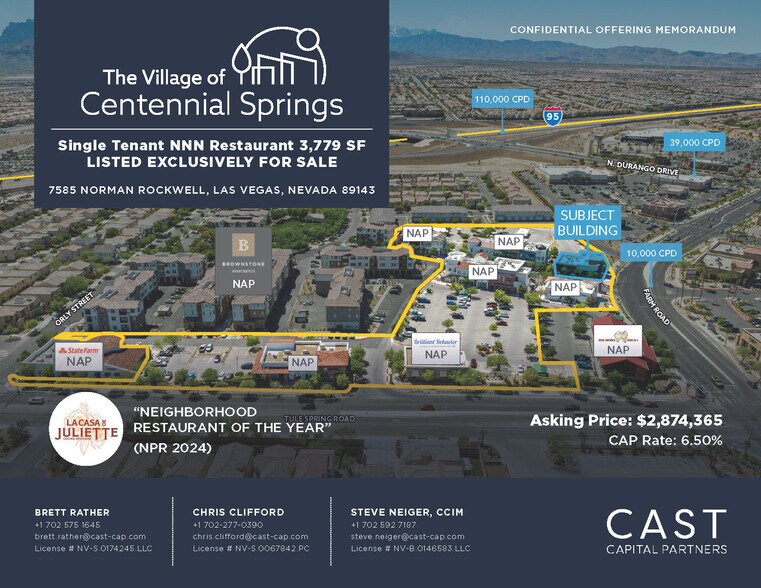 More Photos Of 7585 Norman Rockwell Ln, Las Vegas Restaurant For Sale