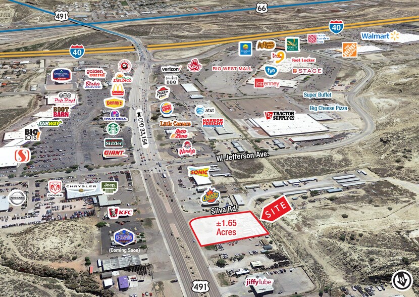 More Photos Of US Highway 491 @ J. Silva St, Gallup Land For Sale