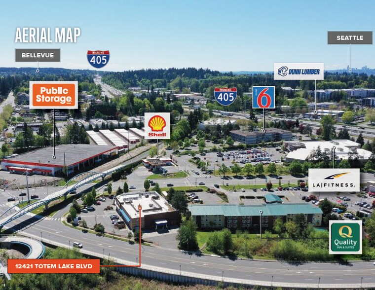More Photos Of 12421-12431 Totem Lake Blvd, Kirkland General Retail For Sale
