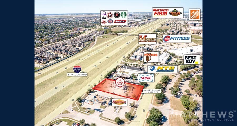 More Photos Of 1730 Market Place Blvd, Irving Fast Food For Lease