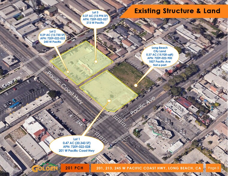 More Photos Of 201 W Pacific Coast Hwy, Long Beach Land For Sale