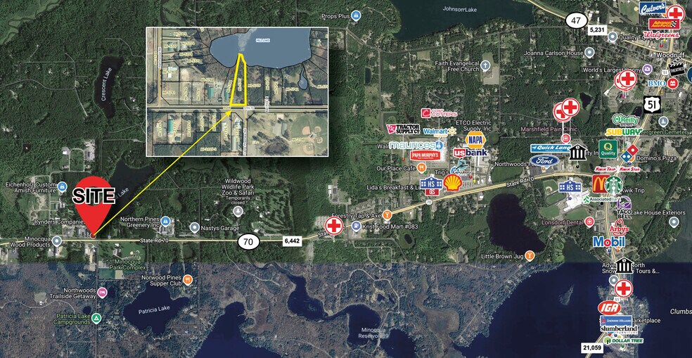 More Photos Of 10310 Highway 70, Minocqua Storefront Retail Office For Lease