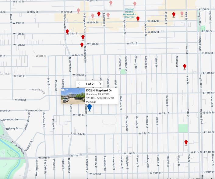 More Photos Of 1302 N Shepherd Dr, Houston Medical For Lease