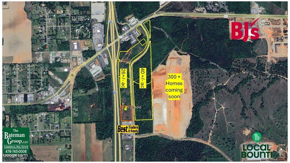More Photos Of Higway 247, Byron Land For Sale