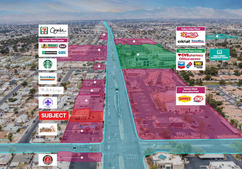 More Photos Of 3013 W Sahara Ave, Las Vegas Storefront Retail Office For Sale