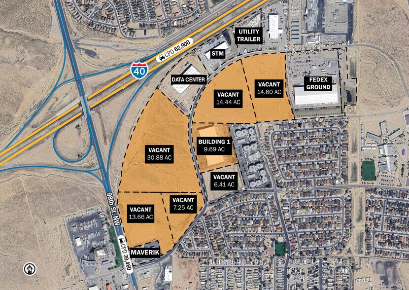 More Photos Of SEC I-40 & 98th St, Albuquerque Land For Lease