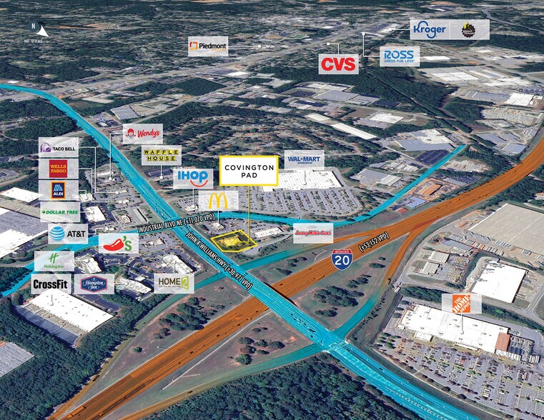 More Photos Of 10373 Industrial Blvd NE, Covington Freestanding For Sale