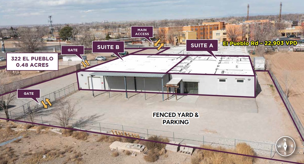 More Photos Of 314 El Pueblo Rd NW, Albuquerque Warehouse For Lease