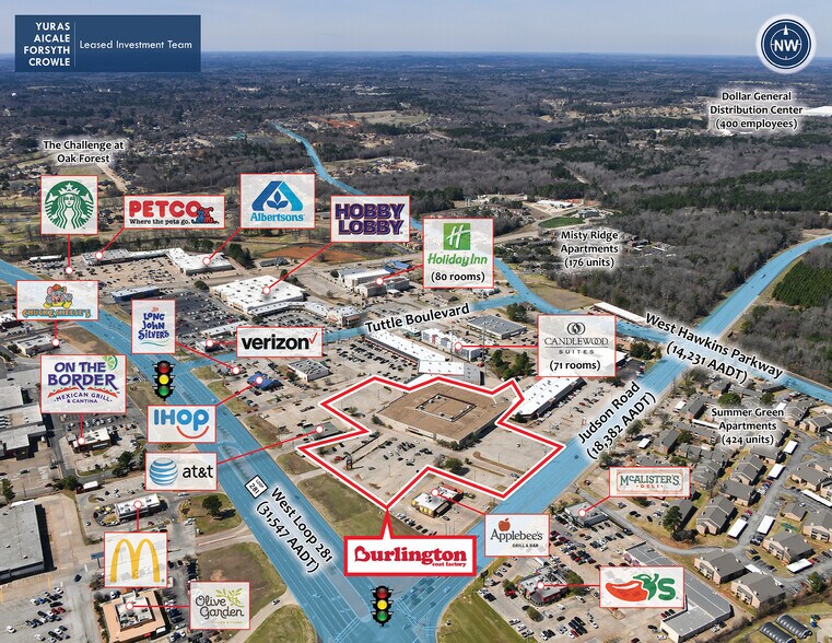 More Photos Of 103 W Loop 281, Longview General Retail For Lease