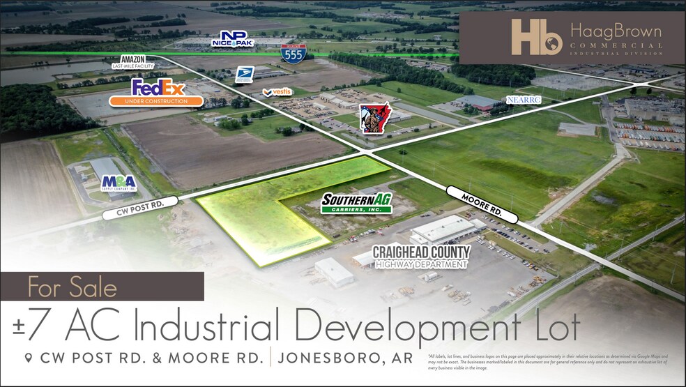 Primary Photo Of 2900 Moore Rd, Jonesboro Warehouse For Sale