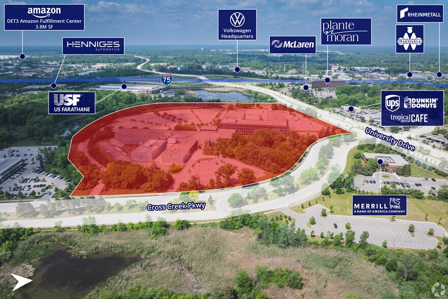 More Photos Of 3000 University Dr, Auburn Hills Office For Sale