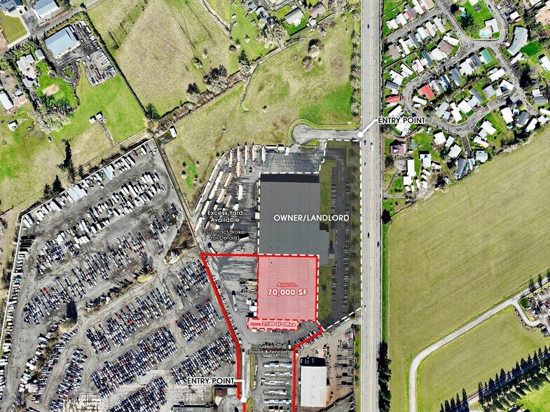 More Photos Of 3099 N Pacific Hwy, Woodburn Manufacturing For Lease