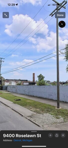 More Photos Of 9400 Roselawn St, Detroit Warehouse For Sale