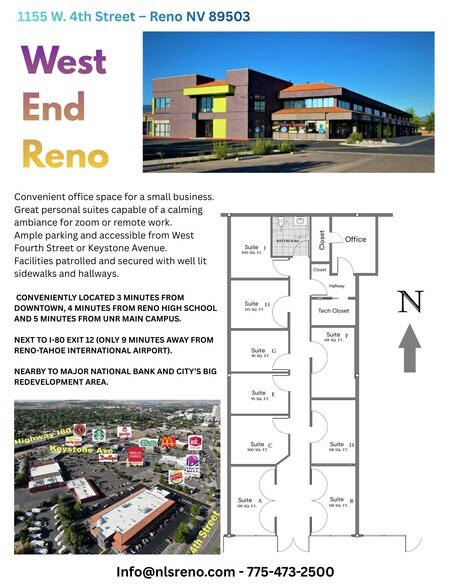 More Photos Of 1155 W 4th St, Reno Medical For Lease
