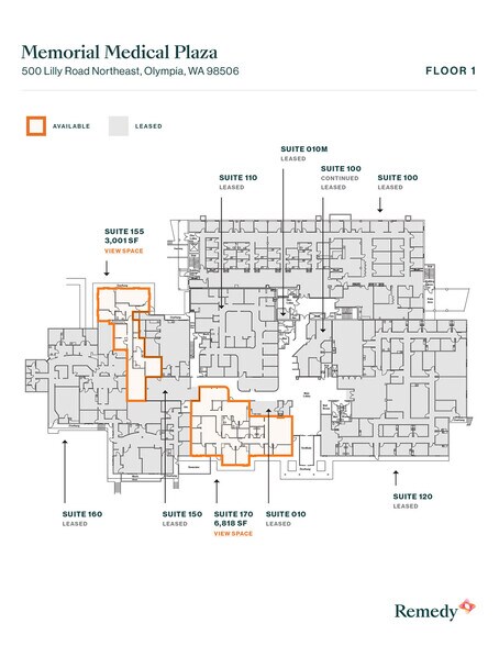 More Photos Of 500 NE Lilly Rd, Olympia Medical For Lease