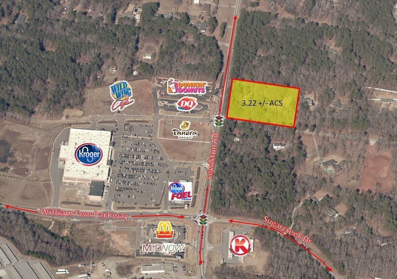 Primary Photo Of 418 Lewiston Rd, Grovetown Land For Sale