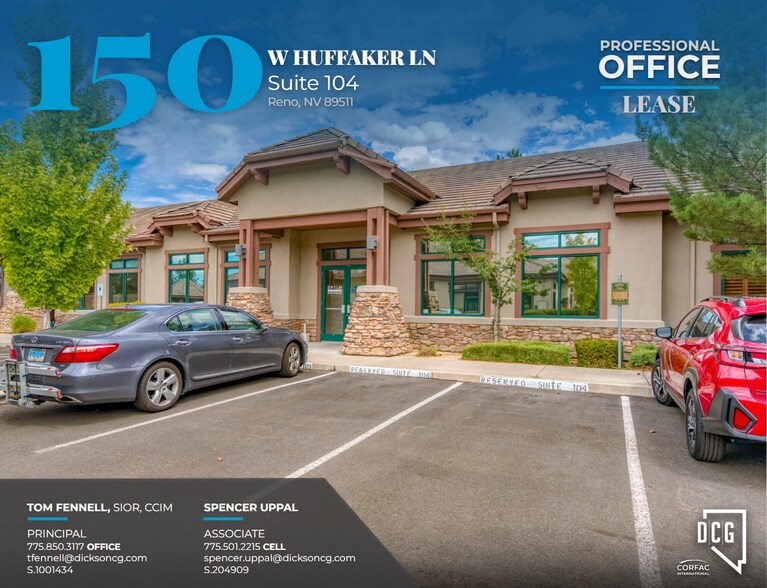 Primary Photo Of 150 W Huffaker Ln, Reno Office For Lease
