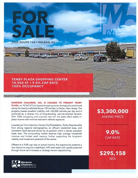 Primary Photo Of 2902 Route 130, Delran Storefront For Sale