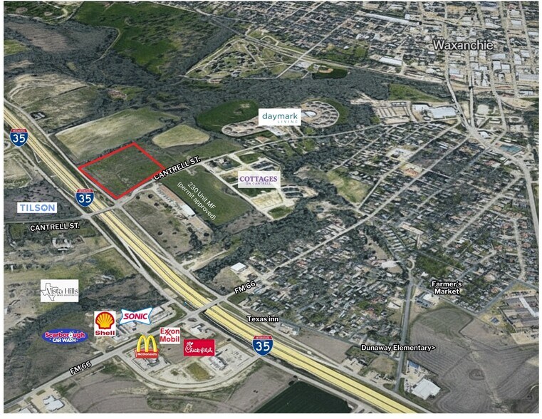 Primary Photo Of 13.819 Acres I-35, Waxahachie Land For Sale