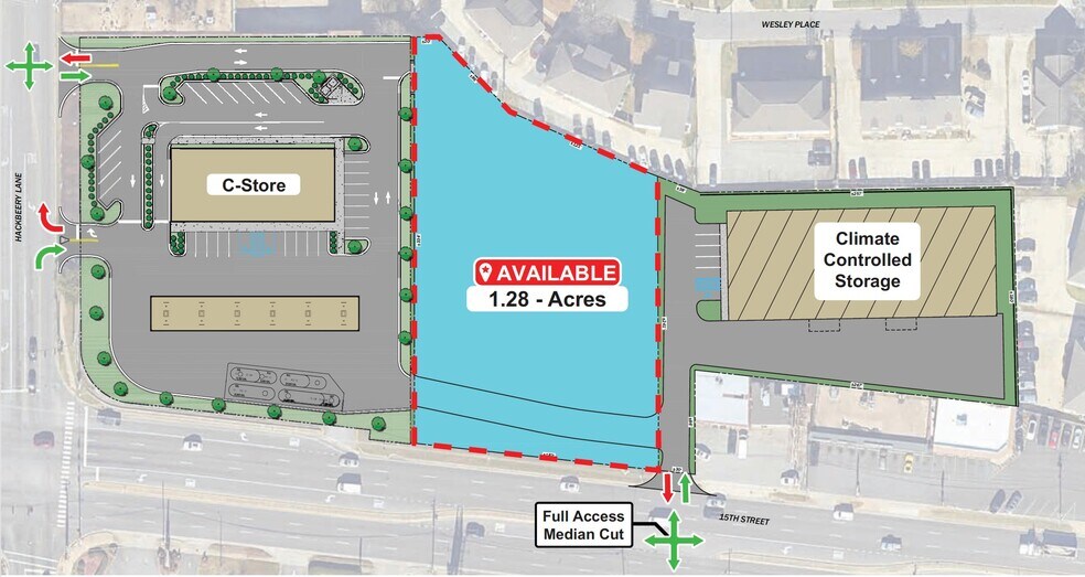 Primary Photo Of 520 15th St, Tuscaloosa Land For Lease