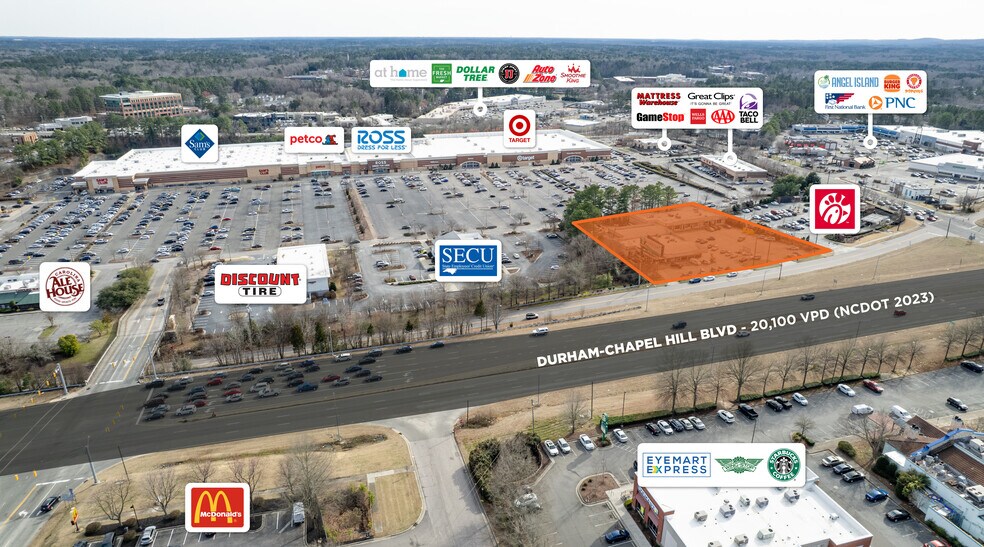 More Photos Of 4142 Durham Chapel Hill Blvd, Durham Freestanding For Lease
