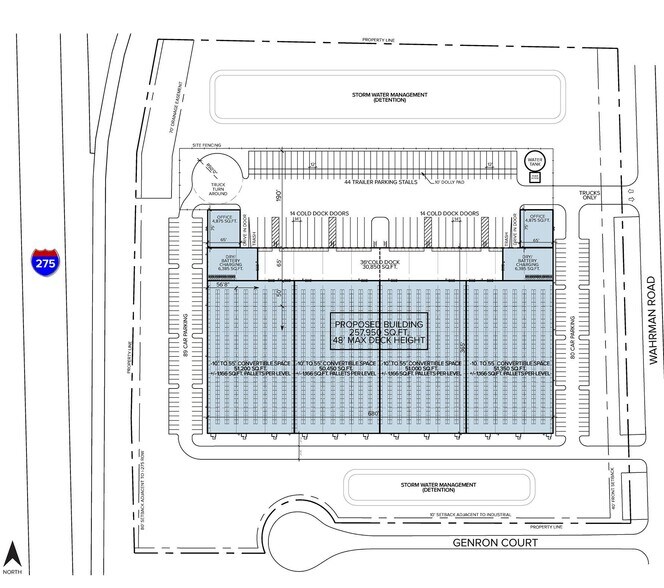 More Photos Of 15670 Wahrman St, Romulus Refrigeration Cold Storage For Lease