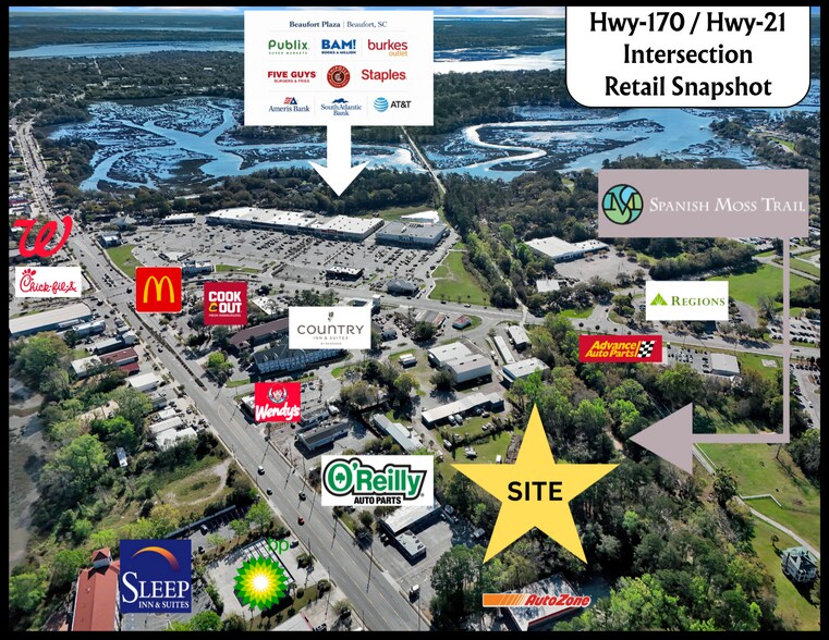 More Photos Of 2526 Boundary st, Beaufort Land For Sale