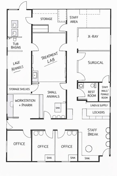 More Photos Of 4700 Roosevelt Rd, Hillside Veterinarian Kennel For Sale