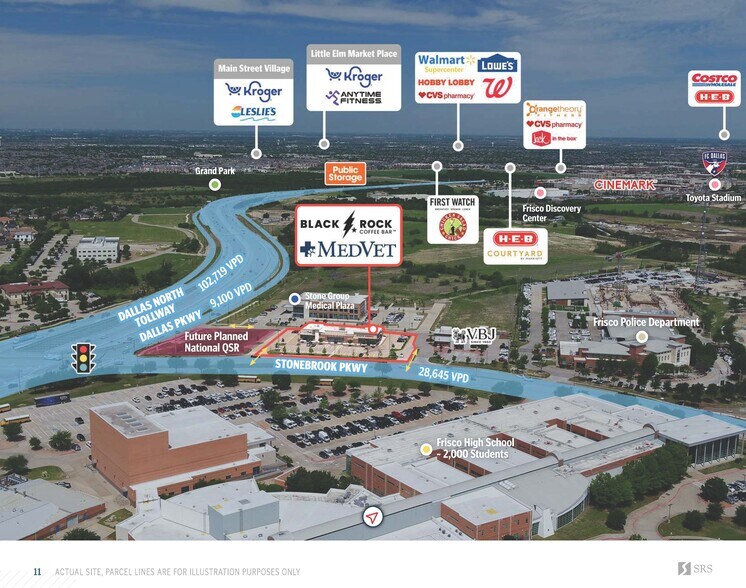 More Photos Of 7030 Stonebrook Pky, Frisco Storefront For Sale