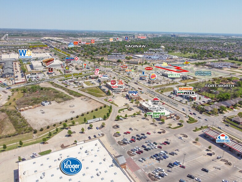 More Photos Of 8625 Old Decatur Rd, Fort Worth Restaurant For Sale