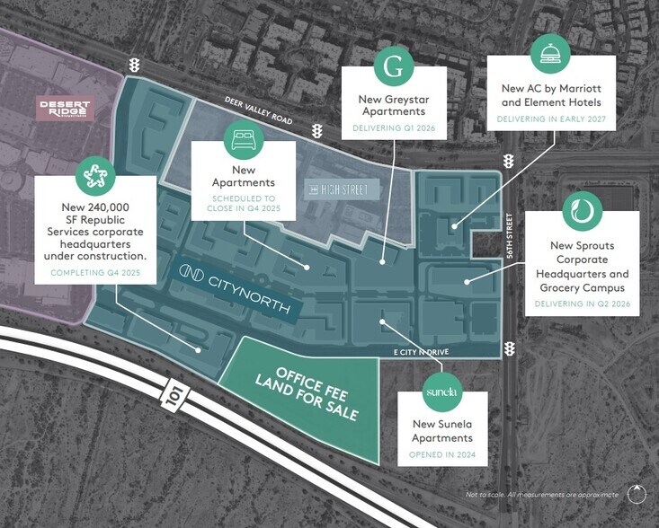 More Photos Of NWC 56th St & Loop 101, Phoenix Land For Lease