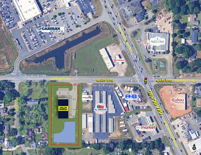 More Photos Of 1416 Leverette Rd, Warner Robins Convenience Store For Sale