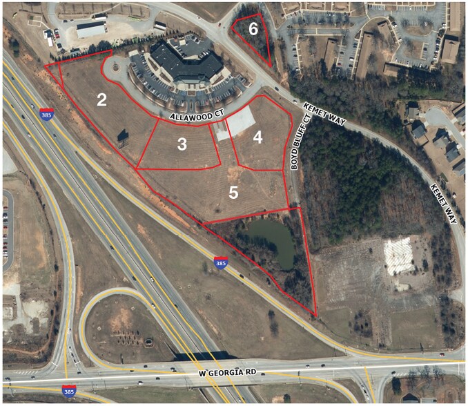 Primary Photo Of 145 Allawood Ct, Simpsonville Land For Sale