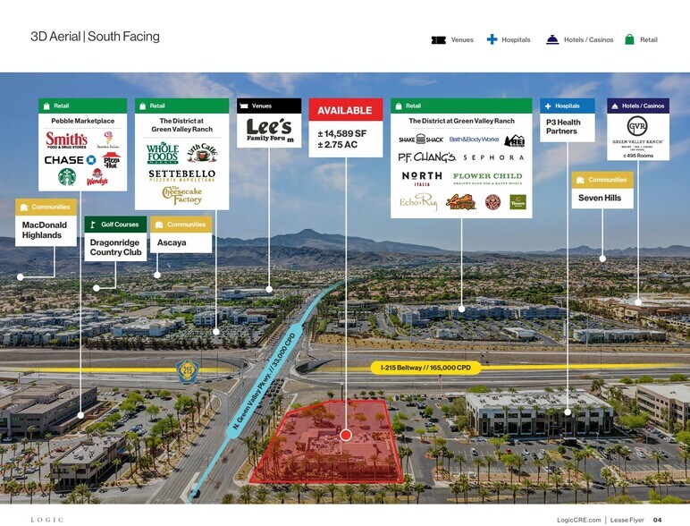 More Photos Of 601 N Green Valley Pky, Henderson Restaurant For Lease