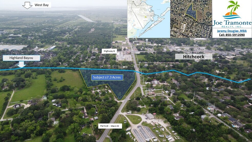More Photos Of FM 519, Hitchcock Land For Sale