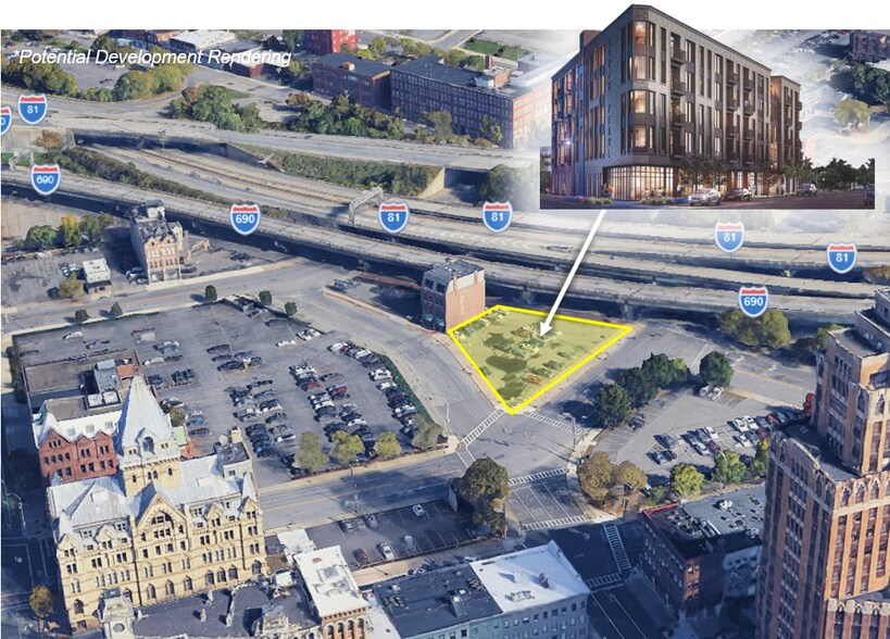 More Photos Of 201-19 James St. St @ Warren St., Syracuse Land For Sale
