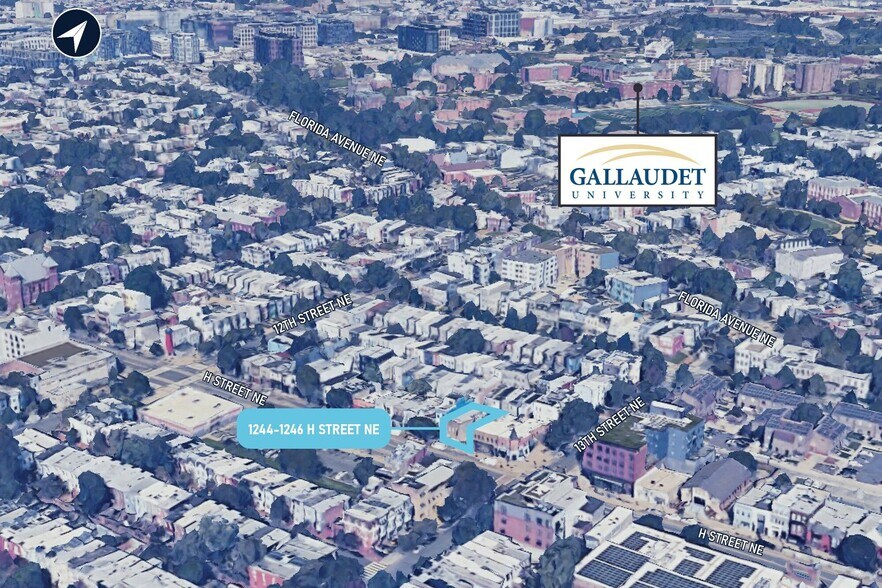 More Photos Of 1244-1246 H St NE, Washington Storefront Retail Office For Sale