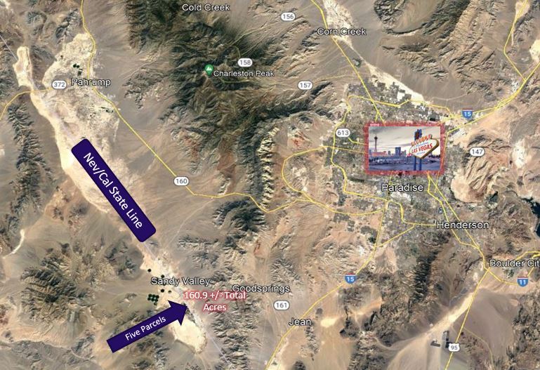Primary Photo Of None, Sandy Valley Land For Sale