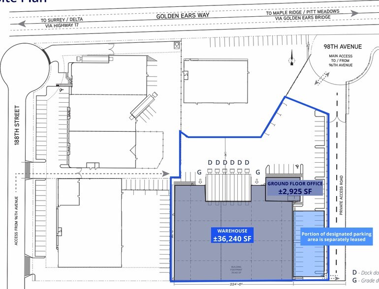 More Photos Of 18898 98 Ave, Surrey Industrial For Lease