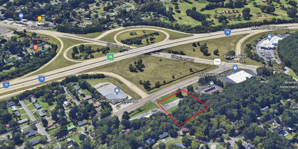 More Photos Of 1345 Hickory Valley Rd, Chattanooga Land For Sale