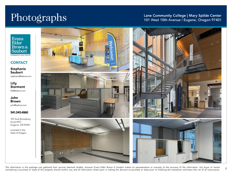 More Photos Of 101 W 10th Ave, Eugene Office For Lease