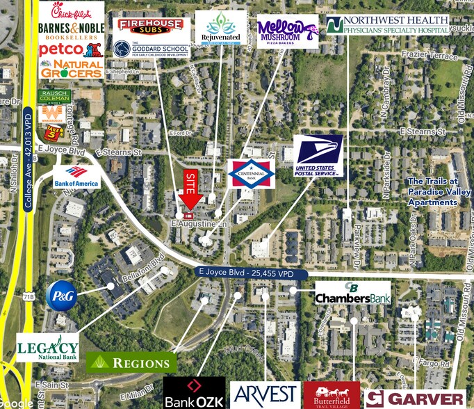 More Photos Of 1364 E Augustine Ln, Fayetteville Storefront For Lease