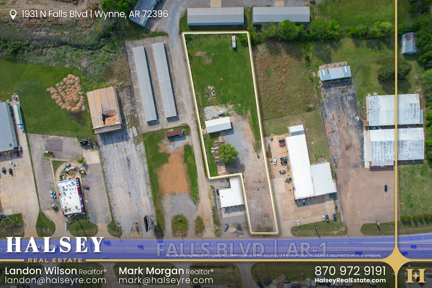 More Photos Of 1931 Falls Blvd N, Wynne Land For Sale