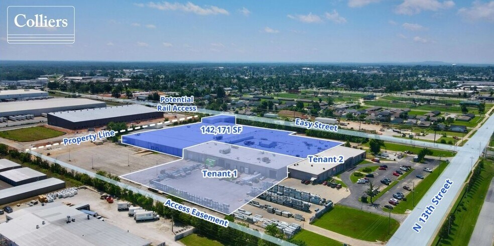 More Photos Of 1315 N 13th St, Rogers Manufacturing For Lease
