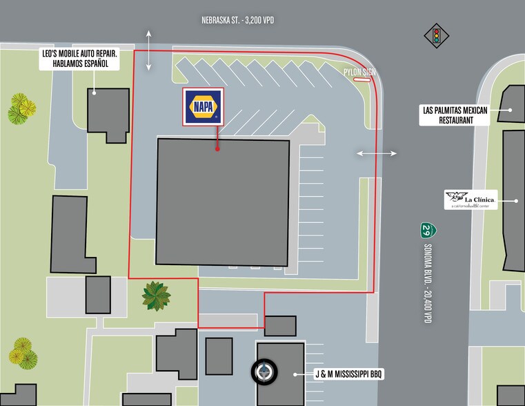 More Photos Of 2999 Sonoma Blvd, Vallejo Freestanding For Sale