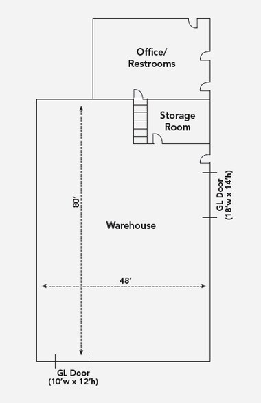 More Photos Of 4354 N Cotton Ln, Goodyear Warehouse For Sale